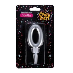 Birthday Candle Large Foil number-0