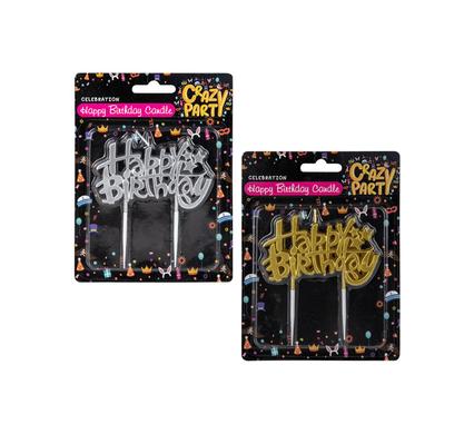 Birthday Candle Letter Assorted