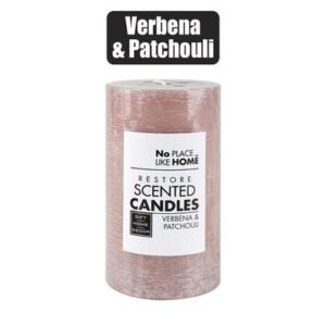 Candle Pillar Round 6.8 x 12 Revive Assorted
