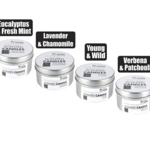 Candle in Tin 6.6cm Revive Assorted