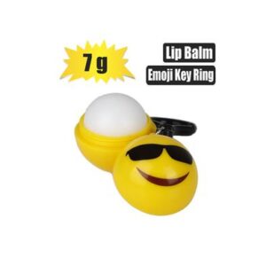 Lip Balm Emoji Key Ring 7g