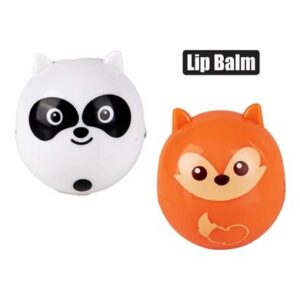 Lip Balm Ball Shape Animal 12g – Assorted