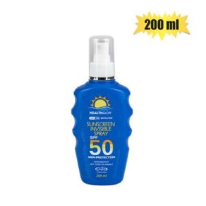 Health Glow Sunscreen Spf 50 200ml Invisible Spray