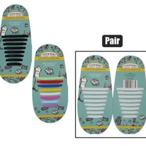 Stitch Worx Haberdashery Shoe Lace Silicone 1pair