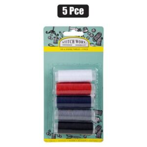 Stitch Worx Haberdashery Sewing Thread 5 100m – Assorted