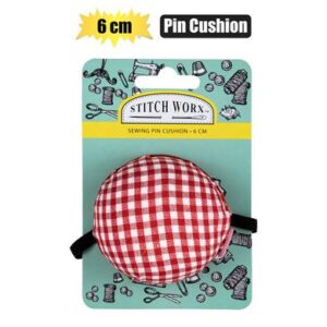 Stitch Worx Haberdashery Sewing Pin Cushion 6cm