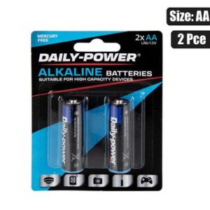 Daily Power Batteries Batteries Alkaline Size:aa / Lr 6 2-piece