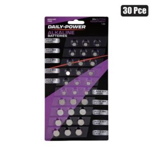 Daily Power Batteries Batteries Alkaline 1.5v 30-piece Assorted