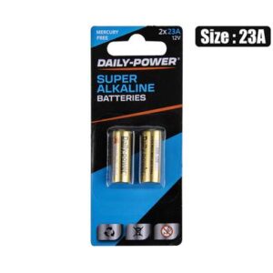Daily Power Batteries Batteries Alkaline 23a(12v) / Lr 08 2-piece