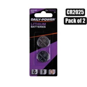 Daily Power Batteries Batteries Lithium cr-2025(3v) / l12-2-piece