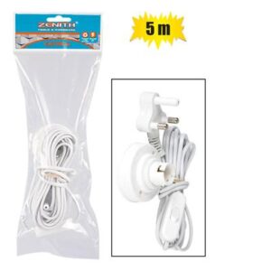 Lamp-holder & Switch & Cord 5m Zenith