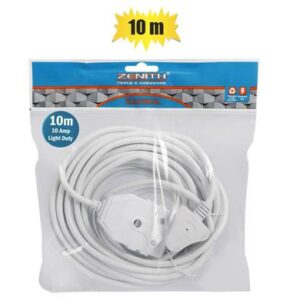 Extension-cord 10m Janus 10a L/d Zenith