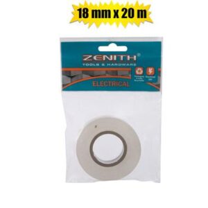 Ins-tape Plastic 18mmx 20m White Zenith