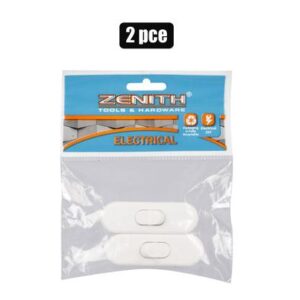 Through-switch 2-piece White Zenith