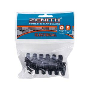 Strip-connect 15amp 12-way Black Zenith