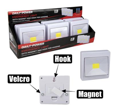 Daily Power Torches Light Emergency Cob Touch (3xaaa)