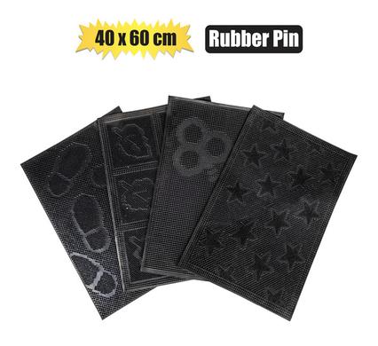 Doormat Rubber-pin 6mm 40 x 60cm