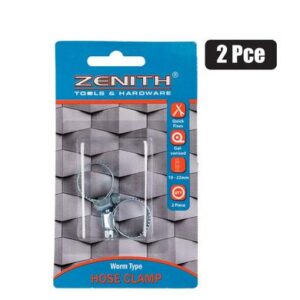 Hoseclamp Worm-dr Galv 10-22mmx 2 Zenith