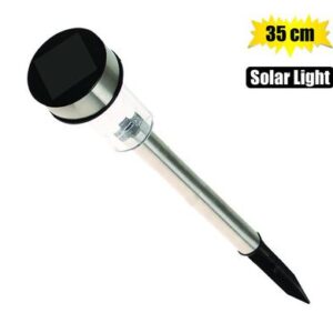 Roots & Shoots Solar Garden Light 35cm S/steel