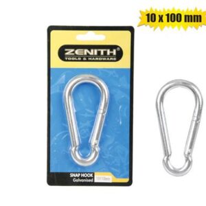Zenith Tools & Hardware Snap-hook Galvanised 10 x 100mm
