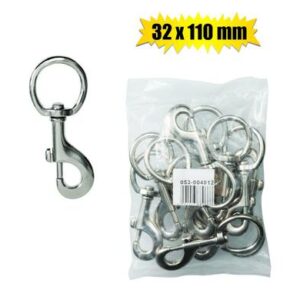 Snap-hook & Swivel Cp 32 x 110mm Bulk