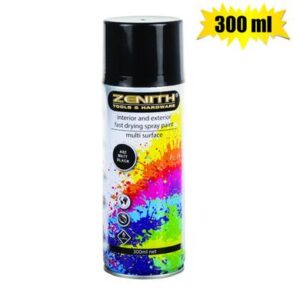 Spray-paint Zenith 300ml Net Mat-black