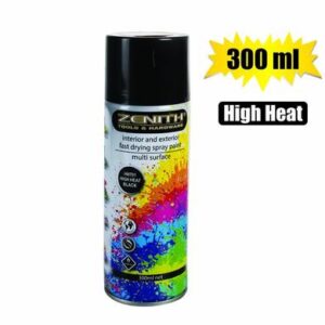 Spray-paint Zenith 300ml Net H-heat Black
