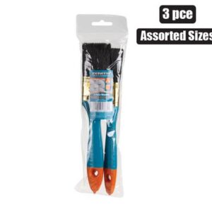 Zenith Tools & Hardware Paint-brush-set Wdn 3-piece 19 & 25 & 38mm