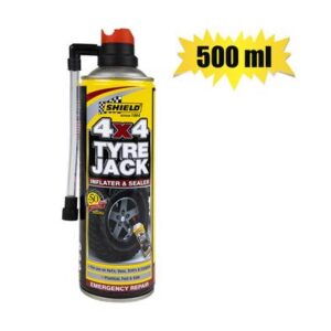 Shield Tyre-jack Inflater 4 x 4 500ml