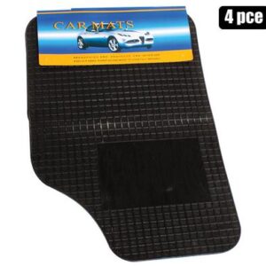 Car Mat Set Rubber 4-piece Back & Front