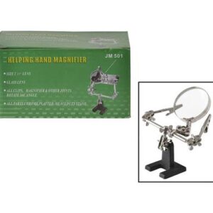 Solder-iron Work-stand 16 x 13cm 3-arm S/s