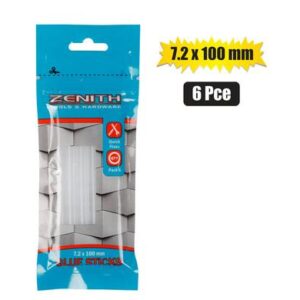 Glue-sticks H/melt 7.2 x 100mm 6-piece Zenith