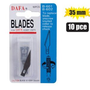 Knife Hobby Blades 35mm pack-10 Blister
