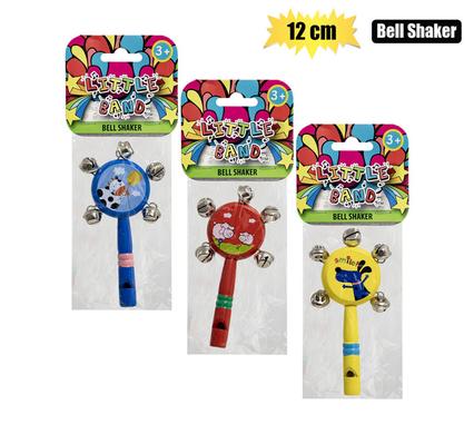 Little Band Musical Bell Shaker 12.5 x 5cm