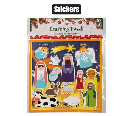 Christmas Sticker Playboard