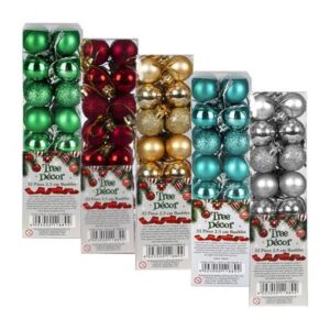 Christmas Baubles Polished 32-piece 25mm