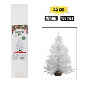 Christmas Tree 45cm Wooden Stand