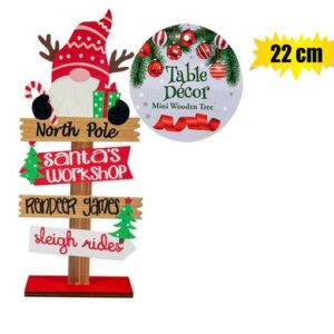 Christmas Wooden Decor Sign Assorted