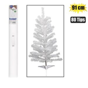 Christmas Tree 91cm White (80 Tips)