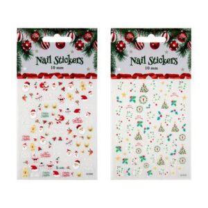 Christmas Dress Up Nail Stickers 5 - 10mm Ea