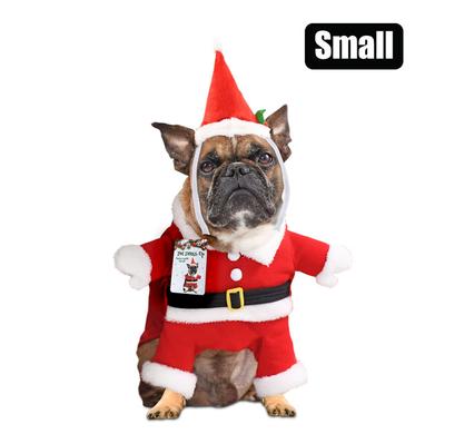 Christmas Pet Dress Up Santa Small