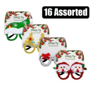 Christmas Dress Up Novelty Glasses