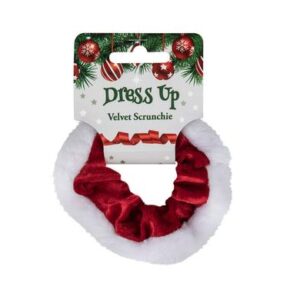 Christmas Dress Up Scrunchie Velvet