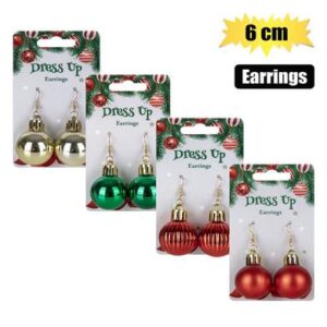 Christmas Dress Up Earings 6cm