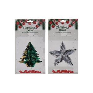 Christmas Decor Foil Tree & Star