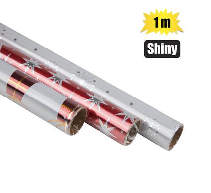Christmas Gift Wrap Shiny 1mx 700mm