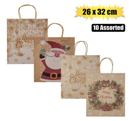 Christmas Gift Bag Craft 26 x 32cm
