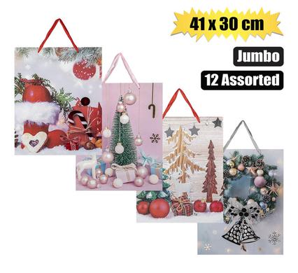 Christmas Gift Bag Jumbo 41 x 30cm