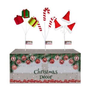 Christmas Decor Wire Planter Sticksasstd