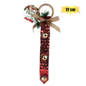 Christmas Door Hanger with Bells 45cm